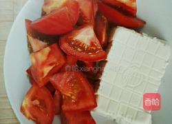 番茄肉末豆腐的做法图解2