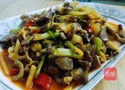 泡菜酸辣鸡杂的做法图解6