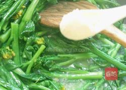 炒菜心的做法图解7
