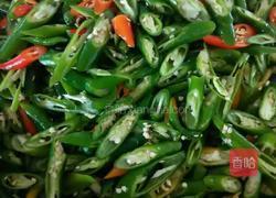青椒炒肉的做法图解2
