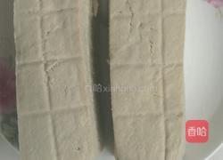 煎孜然冻豆腐的做法图解1