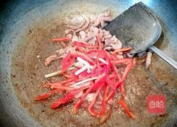 芹芽炒肉丝的做法图解4