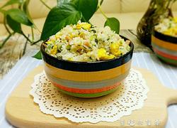 生菜炒二米饭