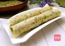 油菜鸡蛋卷的做法图解11