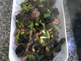 青豆木耳炒肉丝
