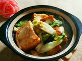 家常青菜豆腐