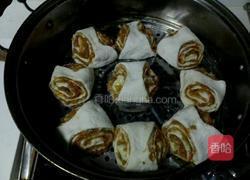 肉馅花卷的做法图解5