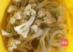 豉油淋花菜的做法图解3