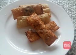 馄饨皮春卷的做法图解3