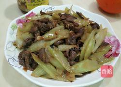 西芹炒牛肉的做法图解10