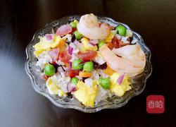七彩虾仁什锦炒饭的做法图解21