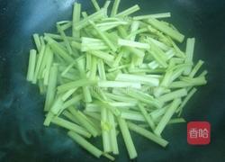 芹菜炒豆干的做法图解5