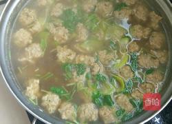 肉圆西葫芦汤的做法图解6