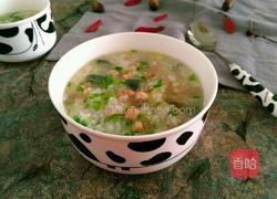 皮蛋瘦肉粥的做法图解14
