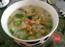 皮蛋瘦肉粥的做法图解13