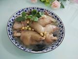 小黄豆炖猪脚肉骨头