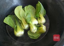 蚝油香菇油菜的做法图解6