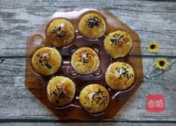 红豆沙版蛋黄酥的做法图解24