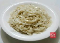 黄豆酱拌面的做法图解4