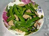 荷兰豆炒肉