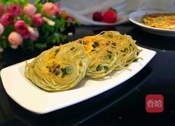 葱油鸡蛋面饼的做法图解7