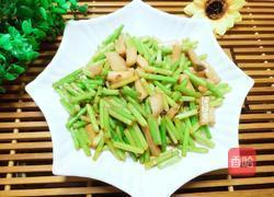 蒜台烧杏鲍菇的做法图解6