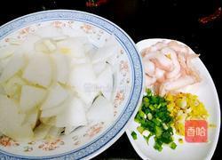 肥肉炒白萝卜的做法图解3