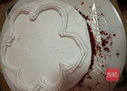 红丝绒水果蛋糕的做法图解7
