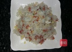 香肠蛋炒饭的做法图解5