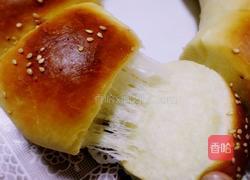 淡奶油豆沙面包的做法图解13