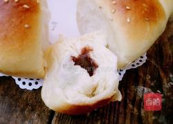 淡奶油豆沙面包的做法图解14