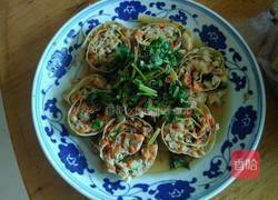 千张鸡肉卷的做法图解4