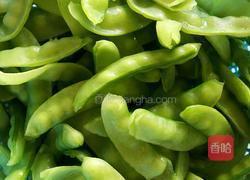 清炒荷兰豆的做法图解3
