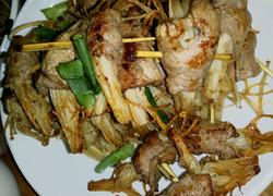 金针菇肉卷