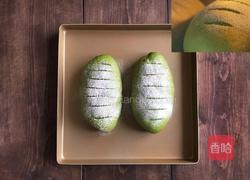 抹茶豆沙包的做法图解6