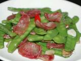 腊肠荷兰豆
