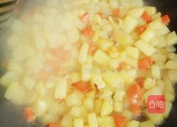 炒三丁的做法图解3