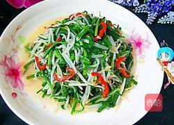 韭菜炒绿豆芽的做法图解8