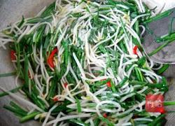 韭菜炒绿豆芽的做法图解6