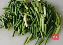 新春腊肉蒜苗的做法图解4