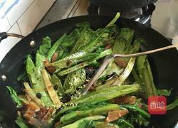 鲮鱼油麦菜的做法图解6