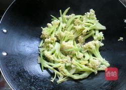 香芹炒菜花的做法图解6