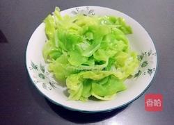 花椒油炝翡翠的做法图解4