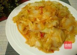 醋溜白菜的做法图解15
