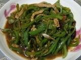 青椒炒肉丝