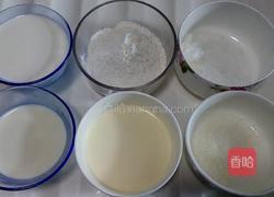 牛奶椰蓉小凉糕的做法图解1