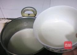 椰丝牛奶小方的做法图解4