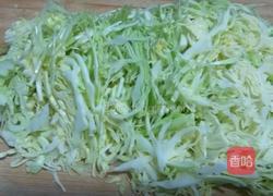 炒包菜的做法图解1