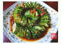 摆盘超美的让人食欲满满 蓑衣黄瓜的做法图解4