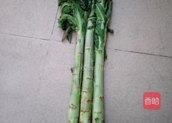 瘦肉炒莴苣片的做法图解1